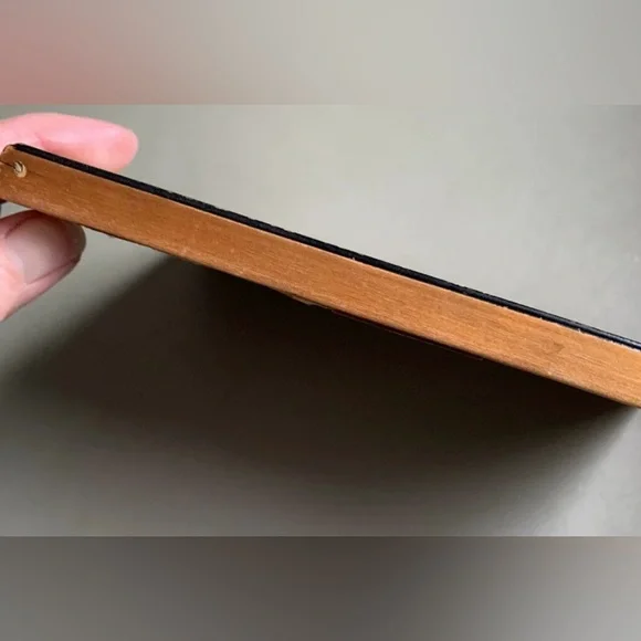 Godey Paris Fashion Print Wood Frame 7.5” x 6” Hook to Hang Godey’s Ladies VTG - Picture 4 of 10